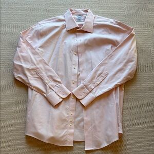 Brooks Brothers Regular Non Iron Light Pink Dress Shirt 16 1/2 - 34